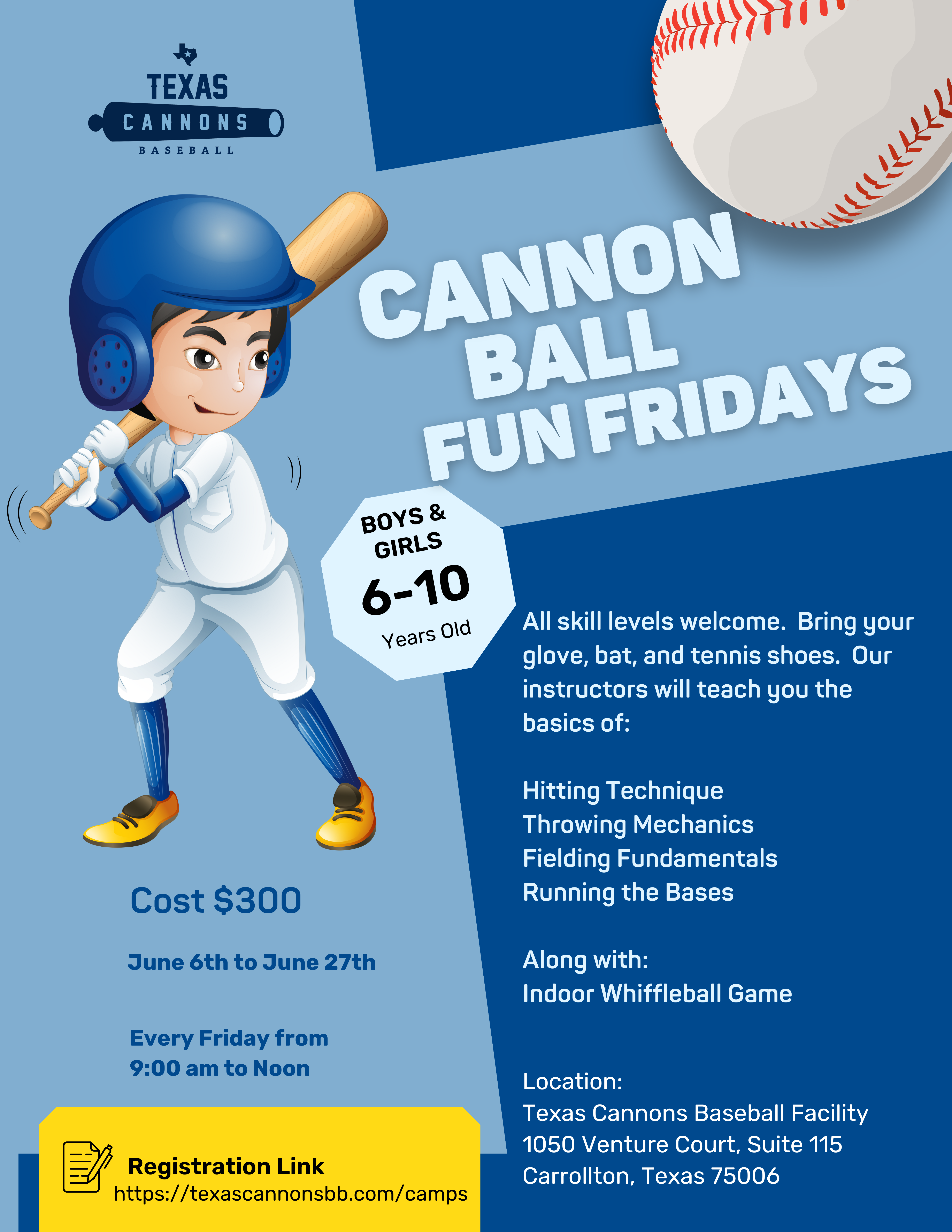 Cannon Ball Fun Fridays